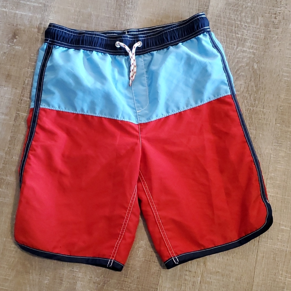 ♦️Blue and Red swim trunks, Lands End♦️ 5 for $25